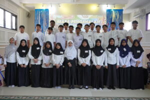 Potret siswa-siswi baru grade 7 JHS GIS 3 Jogja